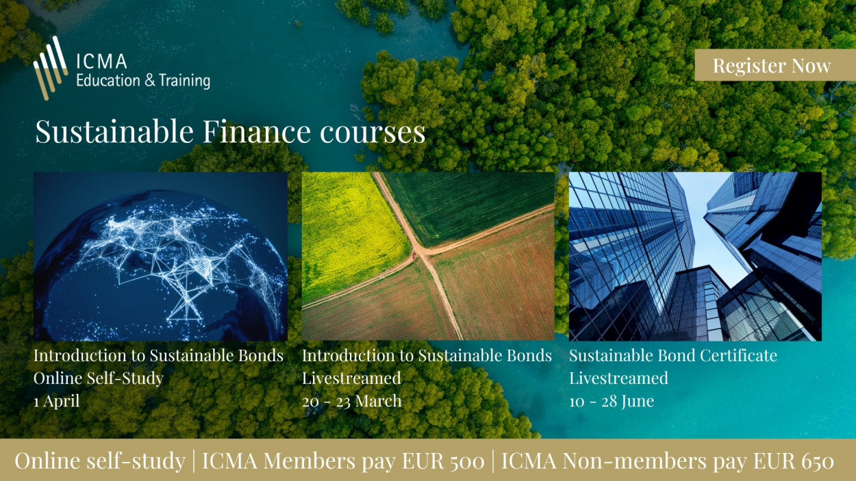 ICMA Education &amp;amp;amp;amp;amp;amp;amp;amp;amp;amp;amp;amp;amp;amp; Training - Sustainable Finance courses