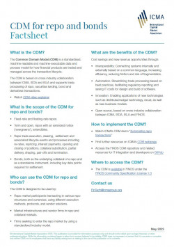 ICMA CDM factsheet May 2023