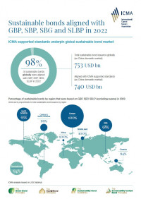Sustainable bonds aligned with the Principles 2022 infographic